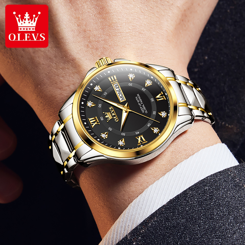 OLEVS Men's Watches Luxury Fas - đánh giá và giá Luxury Watch Top 10