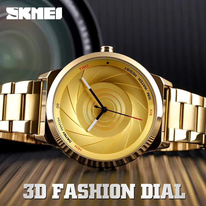 SKMEI 9210 Fashion 3D Fashion  - đánh giá và giá Luxury Watch Top 10