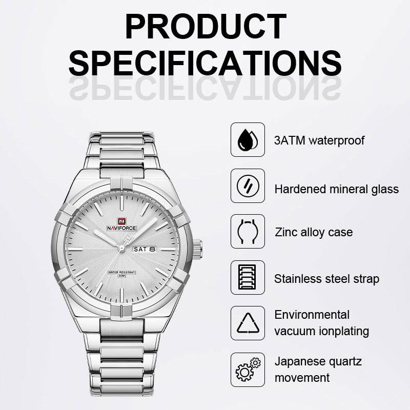 Top Brand NAVIFORCE Men's Watc - đánh giá và giá Luxury Watch Maker